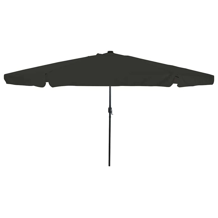 Vidaxl tuinparasol zwart 395 x 395 x 245 cm polyester