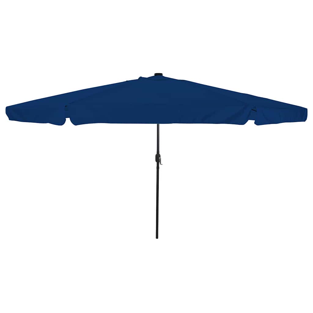 Vidaxl tuinparasol 395 x 395 x 245 cm polyester rond azuurblauw