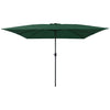Vidaxl tuinparasol groen 295 x 295 x 245 cm polyester en staal