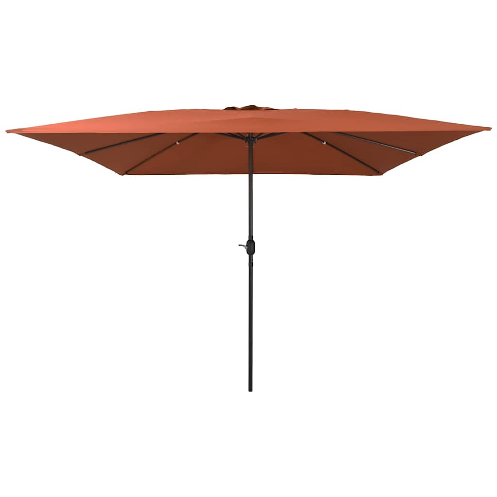 Vidaxl tuinparasol terracotta 295 x 295 x 245 cm polyester en staal