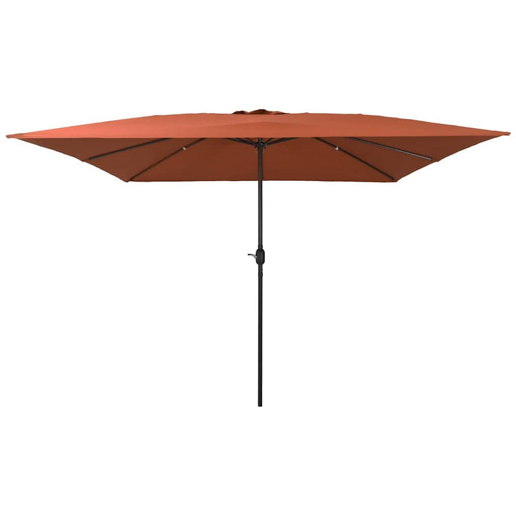 Vidaxl tuinparasol terracotta 295 x 295 x 245 cm polyester en staal