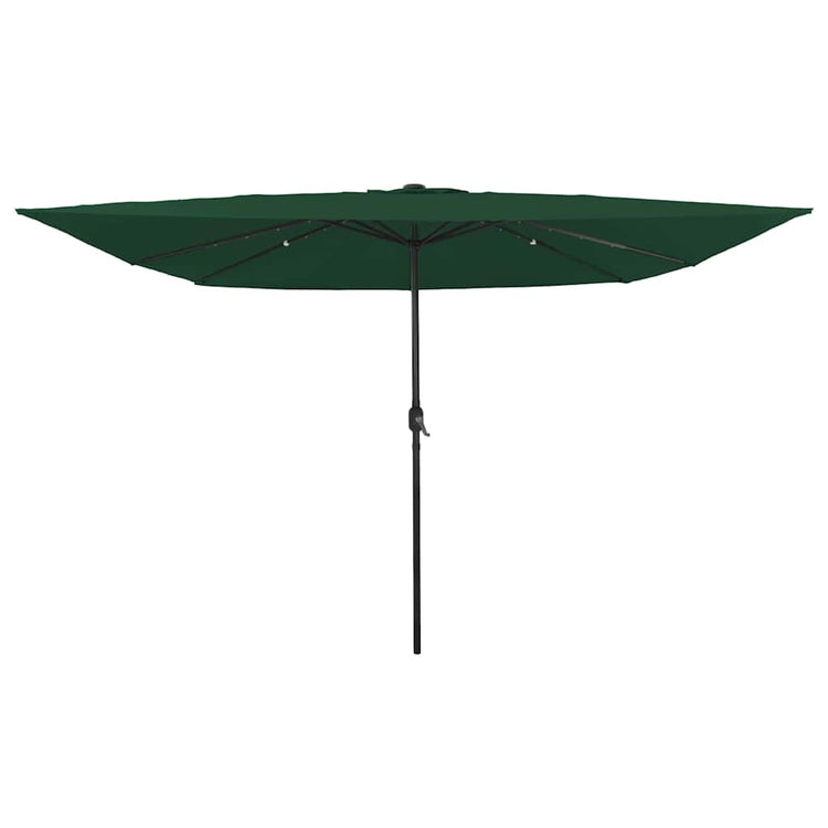 Vidaxl tuinparasol groen 295 x 295 x 245 cm polyester en staal