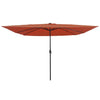 Vidaxl tuinparasol terracotta 295 x 295 x 245 cm polyester en staal