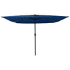 Vidaxl tuinparasol azurblauw 295 x 295 x 245 cm polyester en staal