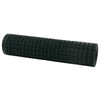 Vidaxl euro hek groen 1,4 x 10 m pvc-gecoat ijzer