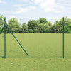 Vidaxl euro hek groen 1,6 x 10 m pvc-gecoat ijzer