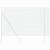 Vidaxl euro hek groen 1,6 x 10 m pvc-gecoat ijzer