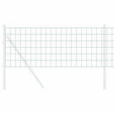 Vidaxl euro hek 0,4 x 10 m pvc-gecoat ijzer groen - afbeelding 3