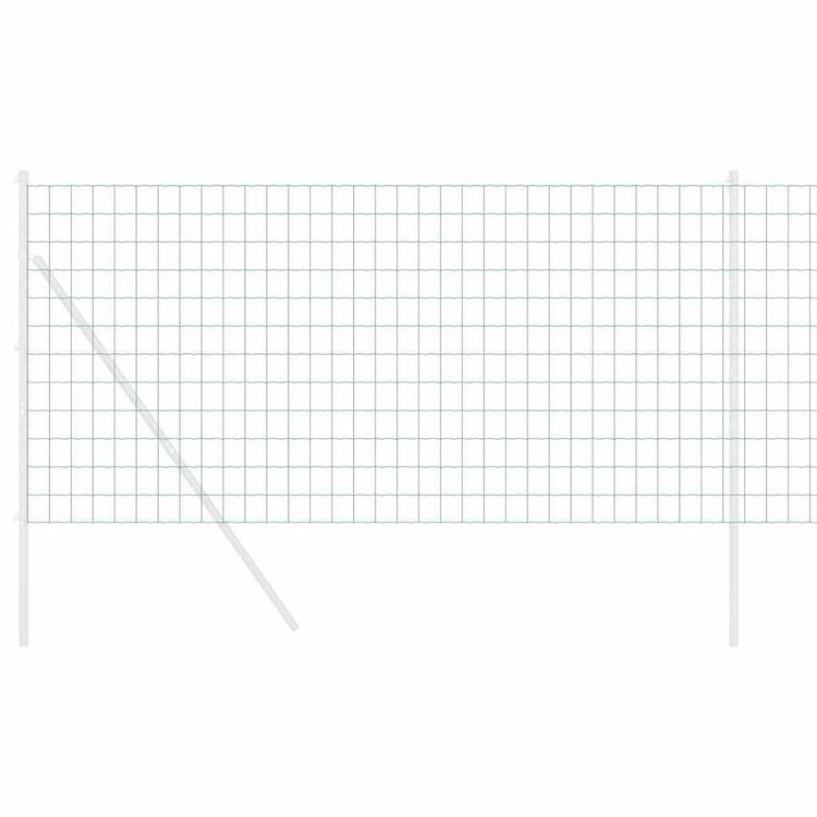 Vidaxl euro hek 1 x 25 m pvc-gecoat ijzer groen