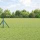 Vidaxl euro hek 0,4 x 10 m pvc-gecoat ijzer groen