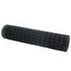 Vidaxl euro hek grijs 1 x 10 m pvc-gecoat ijzer