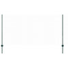 Vidaxl afrasteringspaal 22 pcs groen 160 cm staal