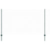 Vidaxl afrasteringspaal 22 pcs groen 180 cm staal