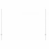 Vidaxl afrasteringspaal 22 pcs zilver 200 cm staal - afbeelding 3