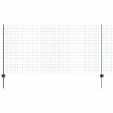 Vidaxl euro-hek met palen 10 x 1,2 m pvc-coated staal groen mesh - afbeelding 2