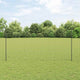 Vidaxl euro-hek met palen 10 x 1,6 m pvc-coated staal grijs mesh