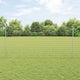 Vidaxl euro-hek met palen 10 x 1,2 m gegalvaniseerd staal mesh