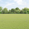 Vidaxl hek met paal zilver 1,6 x 10 m staal