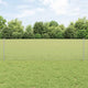 Vidaxl gelast draadhek met palen 10 x 0,6 m gegalvaniseerd staal mesh