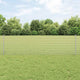 Vidaxl gelast draadhek met palen 25 x 0,6 m gegalvaniseerd staal mesh