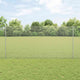 Vidaxl gelast draadhek met palen 25 x 1,2 m gegalvaniseerd staal mesh