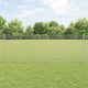 Vidaxl gelast draadhek met palen 50 x 0,8 m gegalvaniseerd staal mesh