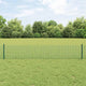 Vidaxl hek met paal groen 0,4 x 10 m staal en pvc