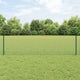 Vidaxl gelast draadhek met palen 10 x 0,5 m gegalvaniseerd staal groen