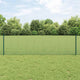 Vidaxl gelast draadhek met palen 10 x 0,6 m pvc-coated staal groen