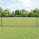 Vidaxl gelast draadhek met palen 25 x 0,5 m gegalvaniseerd staal grijs