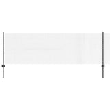 Vidaxl gelast draadhek met palen 25 x 0,8 m pvc-coated staal grijs - afbeelding 2