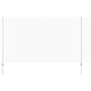 Vidaxl hek met paal grijs 1,4 x 25 m staal en pvc
