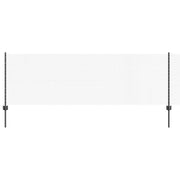 Vidaxl gelast draadhek met palen 50 x 0,8 m pvc-coated staal grijs - afbeelding 2