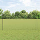 Vidaxl zeshoekig gaasgek met palen 10 x 1,6 m pvc-coated staal grijs