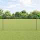 Vidaxl zeshoekig gaasgek met palen 25 x 1,4 m pvc-coated staal grijs