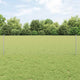 Vidaxl zeshoekig gaasgek met palen 10 x 0,6 m gegalvaniseerd staal