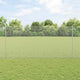 Vidaxl zeshoekig gaasgek met palen 10 x 1,2 m gegalvaniseerd staal