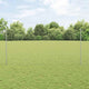 Vidaxl zeshoekig gaasgek met palen 10 x 1,2 m gegalvaniseerd staal