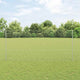 Vidaxl zeshoekig gaasgek met palen 10 x 1,4 m gegalvaniseerd staal