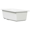 Vidaxl keukenwasbak wit 21 x 44 x 14 cm graniet