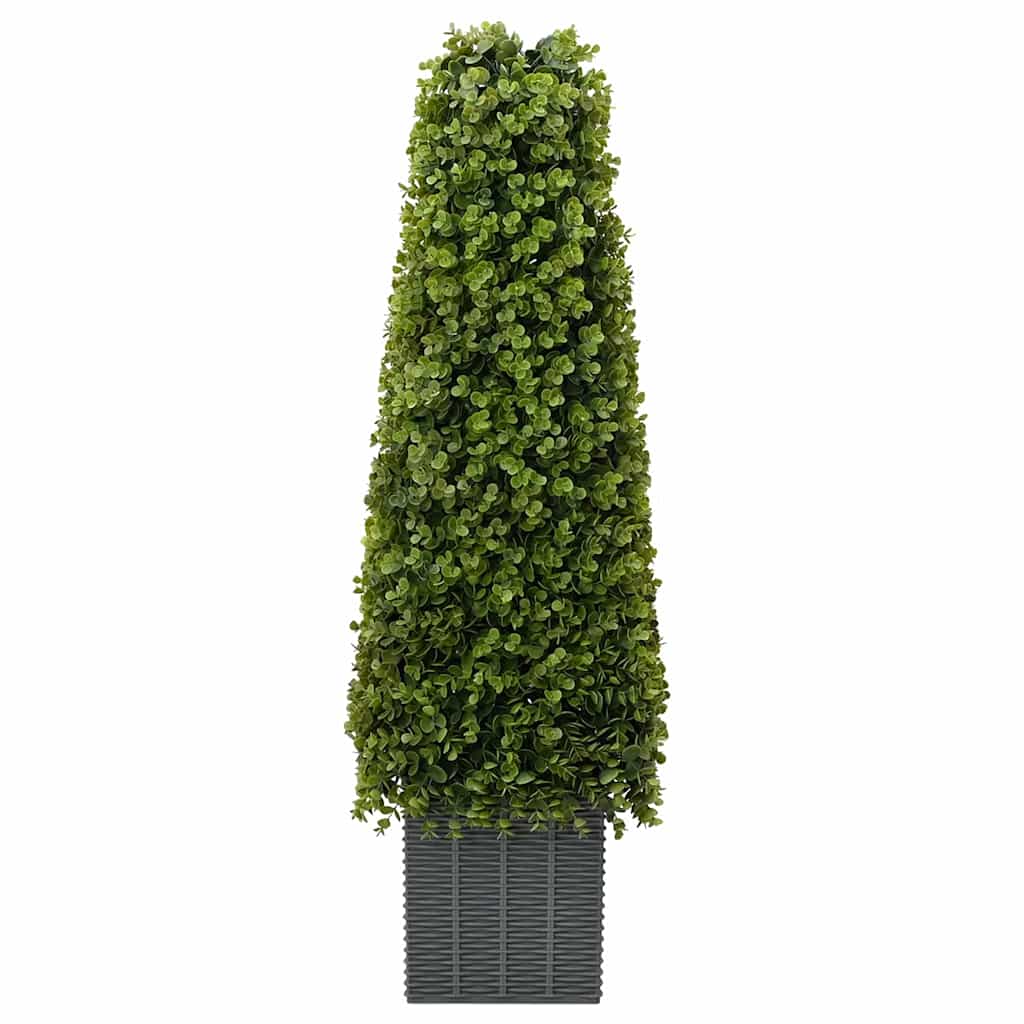 Vidaxl eucalyptus gras toren groen 27 x 27 x 90 cm kunststof