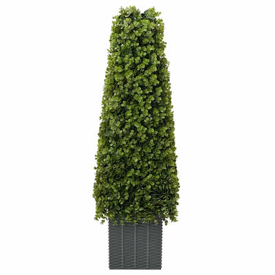 Vidaxl eucalyptus gras toren groen 27 x 27 x 90 cm kunststof