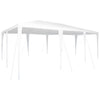 Vidaxl partytent wit 600 x 400 x 266 cm polyethyleen en staal