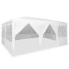 Vidaxl partytent wit 600 x 400 x 266 cm polyetheen