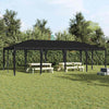 Vidaxl partytent antraciet 800 x 400 x 266 cm polyethyleen en staal