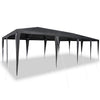 Vidaxl partytent antraciet 800 x 400 x 266 cm polyethyleen en staal