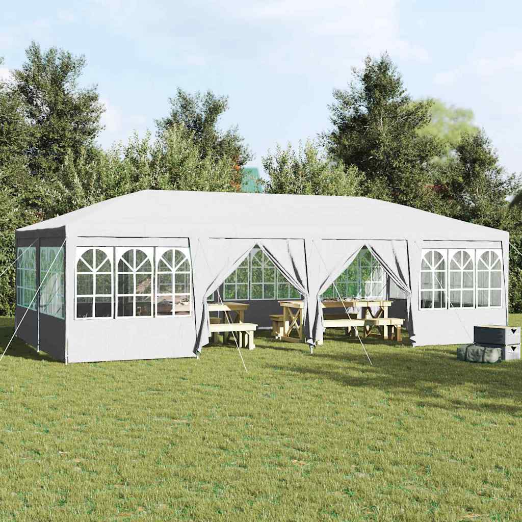 Vidaxl partytent wit 800 x 400 x 266 cm polyetheen
