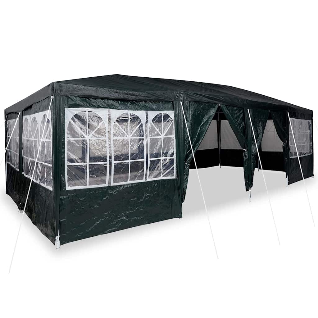Vidaxl partytent groen 800 x 400 x 266 cm polyetheen