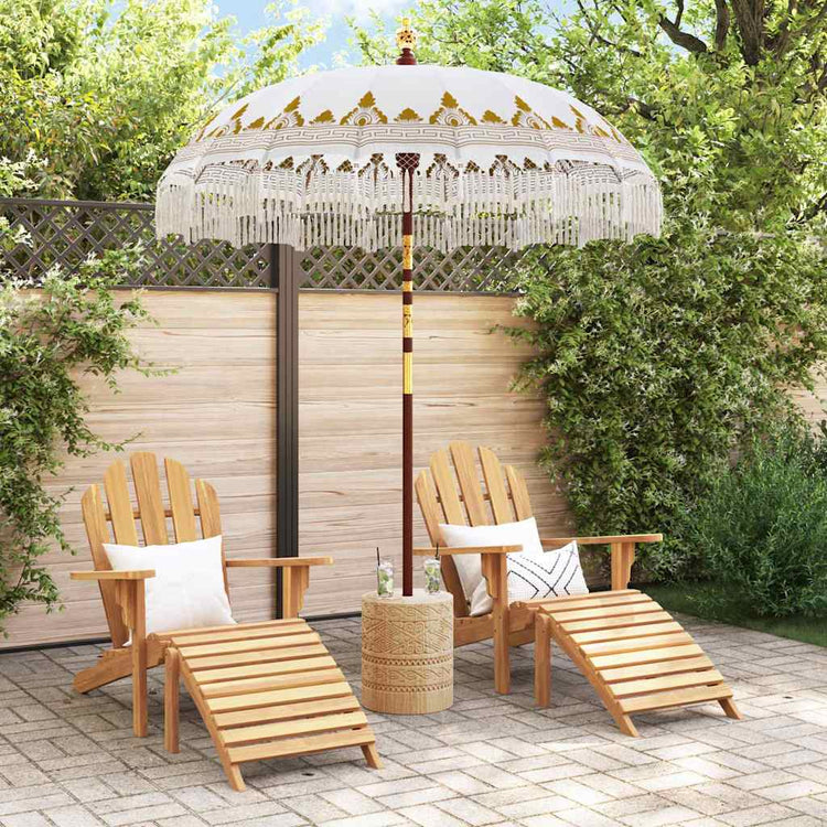 Vidaxl balinese parasol 190 x 190 x 260 cm