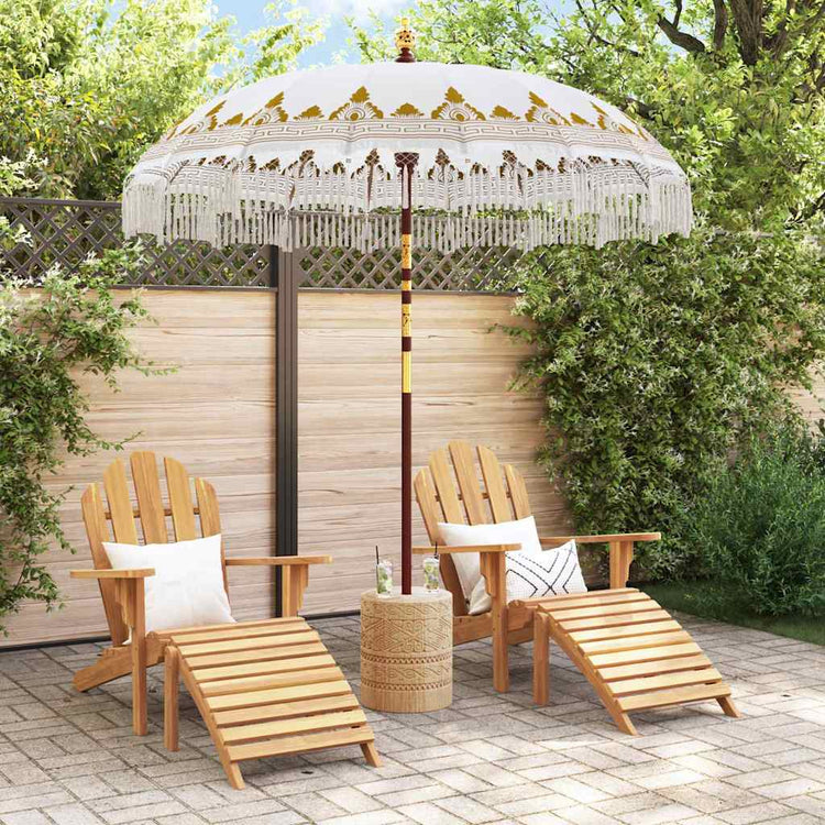 Vidaxl balinese parasol 215 x 215 x 260 cm